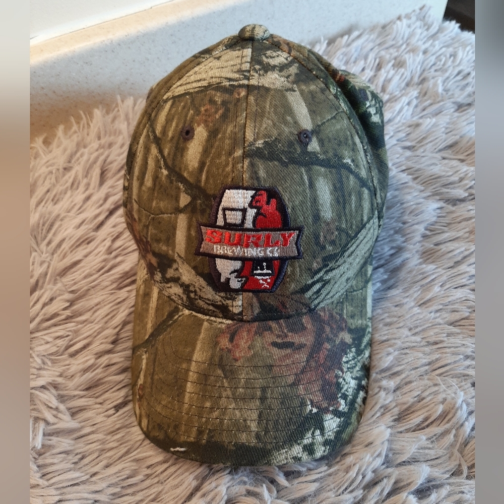 Surly Brewing Camo Hat Size Small-Med